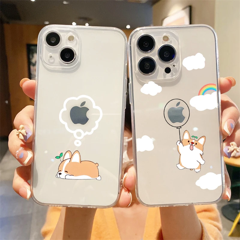 Phone Cases Quirky - Divertente cartone animato animale Corgi cane