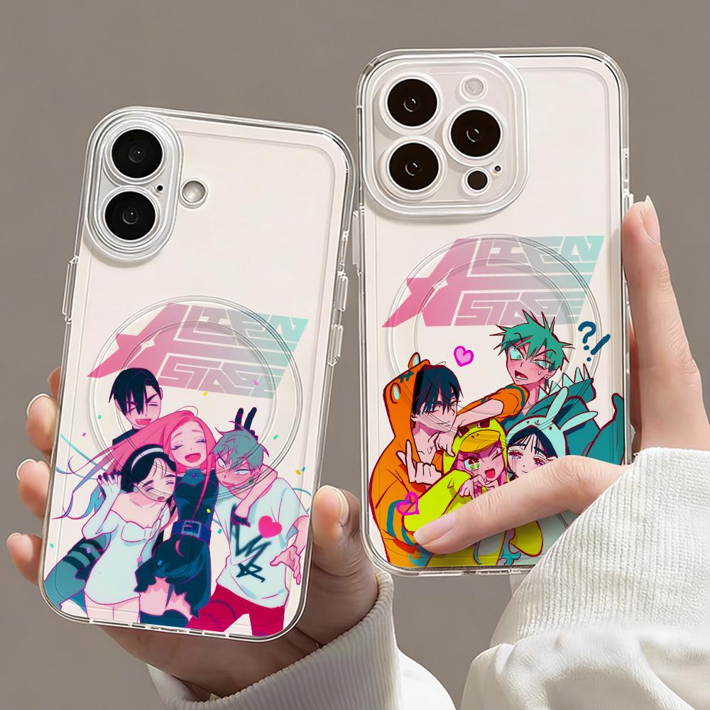 Phone Cases Magnetic - Custodia Magnetica Trasparente Anime A-Alien Stage