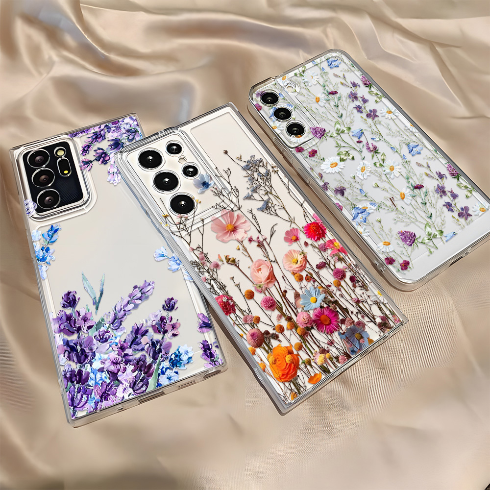 Phone Cases Galaxy A17 - Cover per telefono con motivo floreale