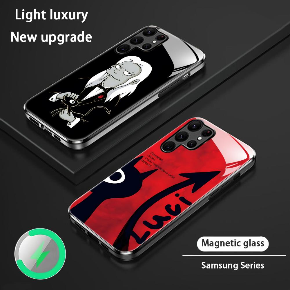 Phone Cases Magnetic - Custodia magnetica in vetro Luci Disenchantment