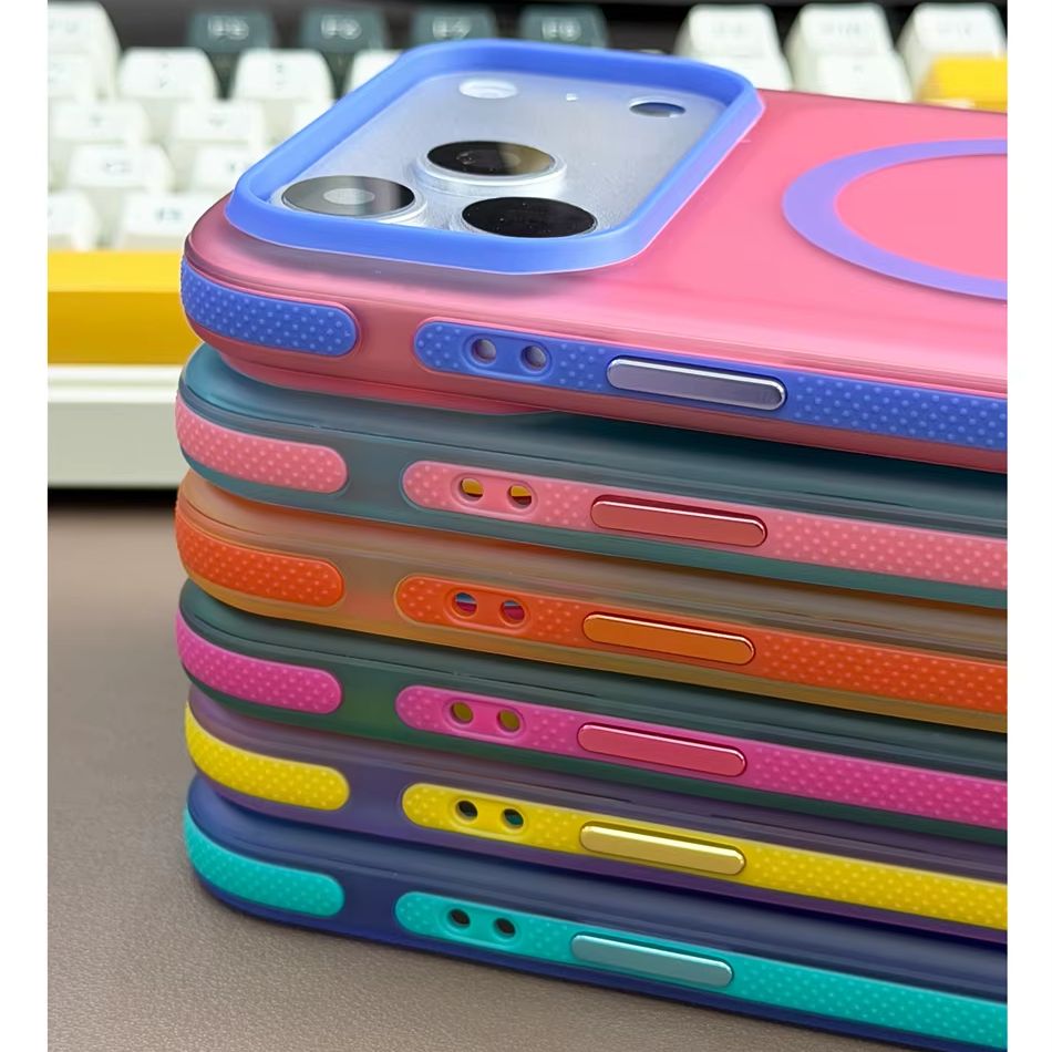Rugged Armor Case - 360 ° Supporto Magnetico Colore Dopamina