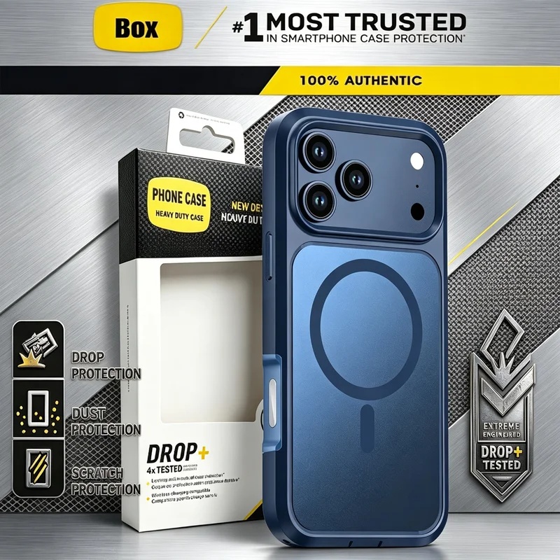 Rugged Armor Case - Resistente agli urti per la ricarica