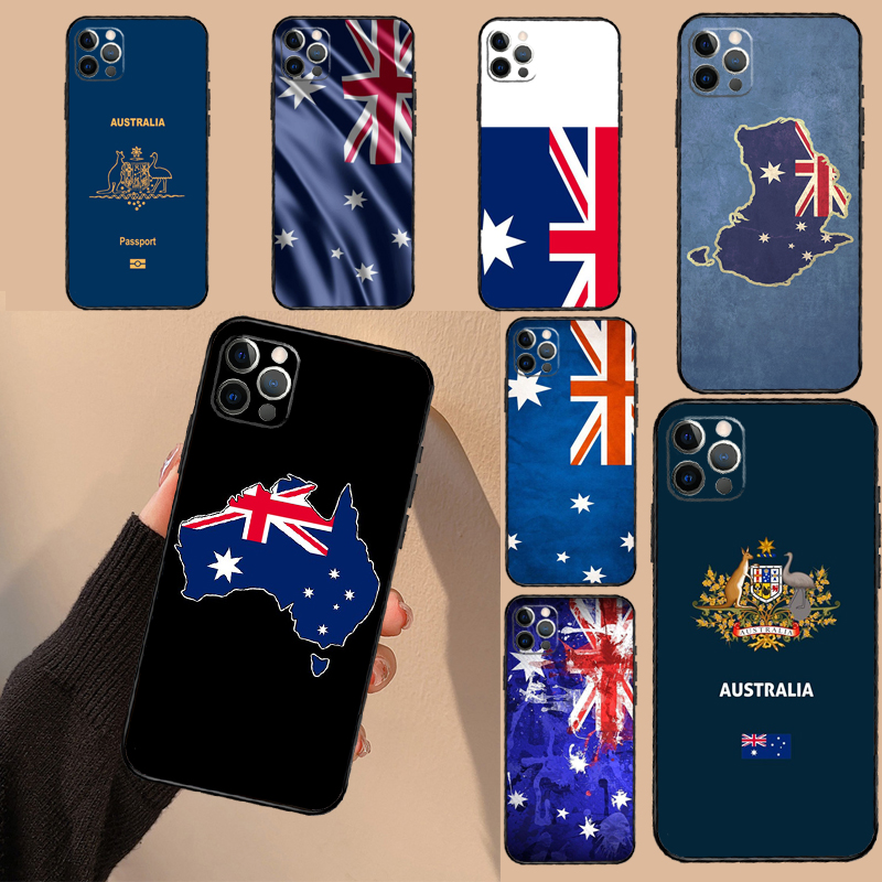 Phone Cases Australia - Custodia Morbida con Bandiera Australiana per