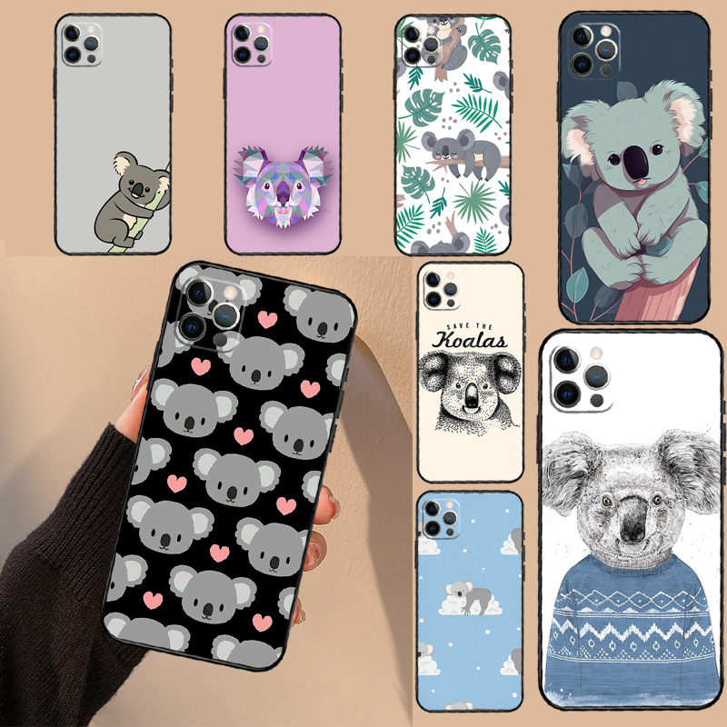 Phone Cases Australia - Custodia Morbida con Simpatico Koala Australiano