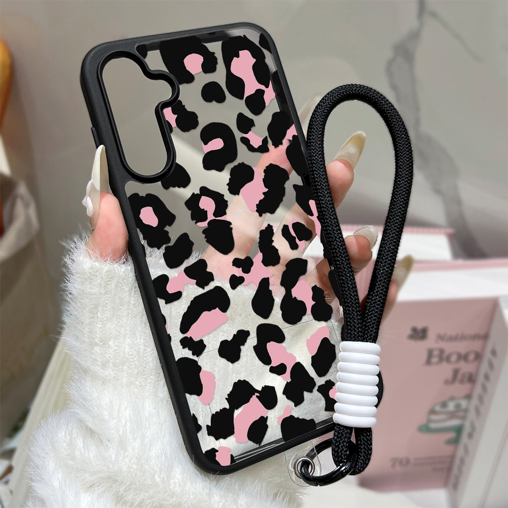 Phone Cases Galaxy A17 - Custodia per telefono con stampa leopardata