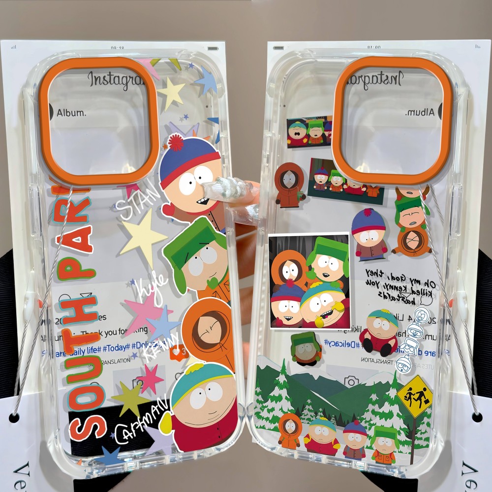 Phone Cases Quirky - Cover Posteriore Divertente Cartone Animato South