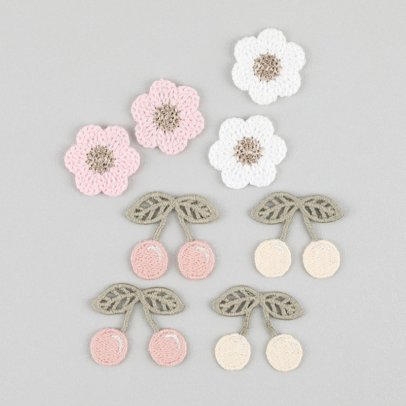 Phone Cases The Dairy - 20 Pezzi Applicazioni Ricamate a Forma