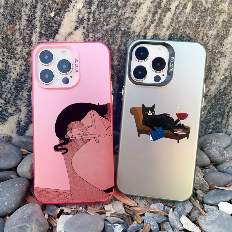 Cover per iPhone con Gatto Car - Phone Cases Quirky recensione e prezzo