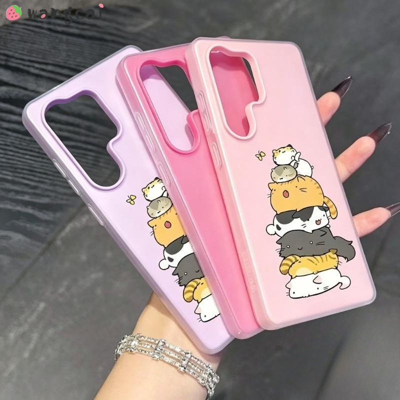 Cute Cat 2 in 1 Custodia Opaca - Phone Cases India recensione e prezzo