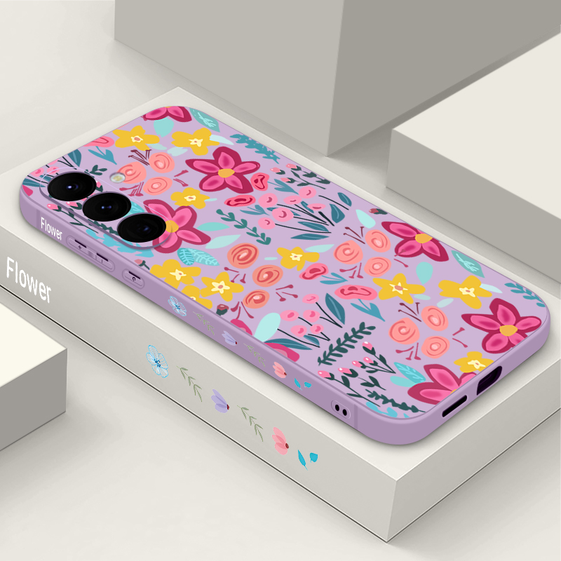 Cover Morbida con Motivo Flore - Phone Cases Galaxy A17 recensione e prezzo